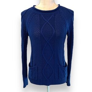 Forever 21 Knit Blue Sweater Size S